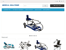 Tablet Screenshot of medsol.com